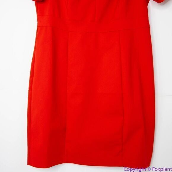 NEW Eloquii Sheath Dress with Cut Out star Neckline exposed zipper, size 18 - Picture 4 of 16